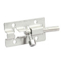 Silver Barrel Bolt 2" 3" 4" Stainless Steel Lock Door Latch Hardware Safety Sliding Door Latch Gate Lock